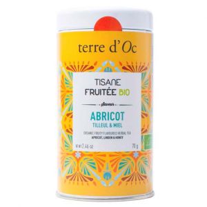 Tisane bio abricot tilleul miel