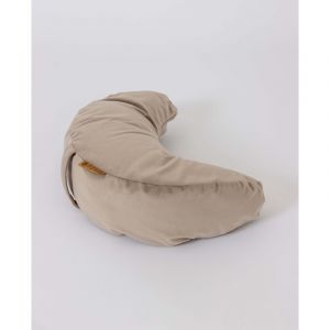 Coussin de m&eacute;ditation demi-lune - brun
