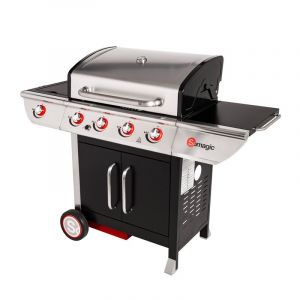 Barbecue au gaz manhattan 450gpi - 4 br&ucirc;leurs + r&eacute;chaud 14kw