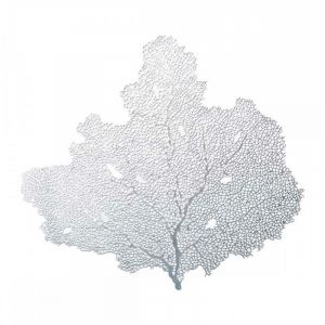 Dessous d'assiette arbre argent
