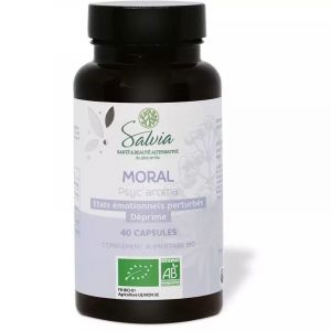 Moral psyc'aroma 40 capsules bio huiles essentielles