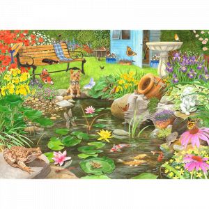 Étang aux nénuphars 1000pc puzzle