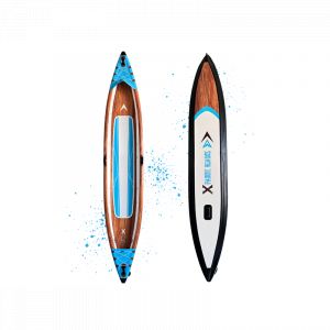 Kayak gonflable 3 places k-blue