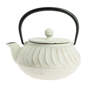 Théière iwachu nami blanc-doré 650 ml