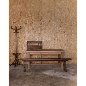 Antoine, le banc en merisier n°122