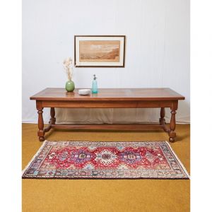 Grande table de monast&egrave;re en noyer n&deg;644