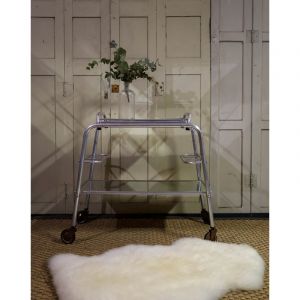 Desserte en chrome et verre n&deg;232