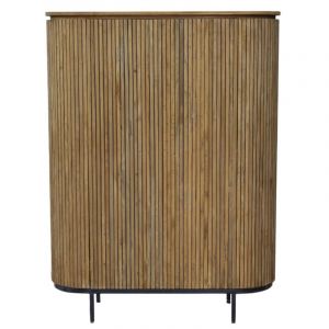 Piana-buffet haut 115 cm en teck massif