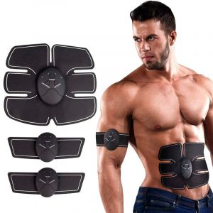 &Eacute;lectrostimulateur musculaire pour abdominaux, jambe, bras. Appareil de massage.