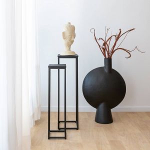 Grand vase noir