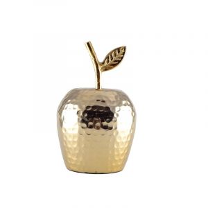 Pomme décorative dorée
