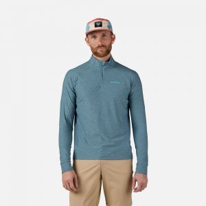 T-shirt &agrave; manches longues demi-zip Westweg pour homme - Taille S - Hommes