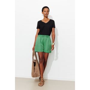 Short uni en lyocell Femme - 38 - Taille 38