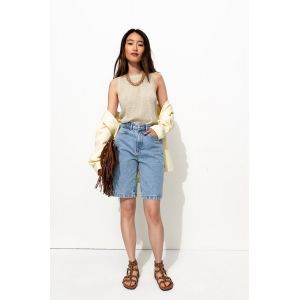 Pull-d&eacute;bardeur maille ajour&eacute;e -