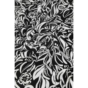 Coupon 3m en viscose imprimée - 3m - Taille 3m