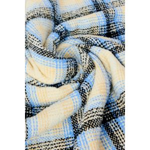 Coupon 3m carreaux bouclettes - 3m - Taille 3m