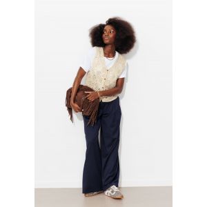 Bol&eacute;ro en crochet et strass - XL - Taille XL