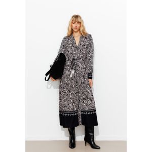 Robe longue imprim&eacute;e Femme - 36 - Taille 36