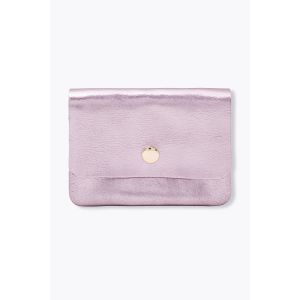 Petit porte-monnaie cuir iris&eacute; - Unique - Taille Unique