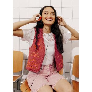 Boléro brodé fluo Femme - XXL - Taille XXL