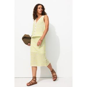 Jupe midi en tricot Femme - XL - Taille XL