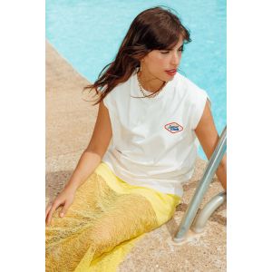 T-shirt à écusson Femme - L - Taille L