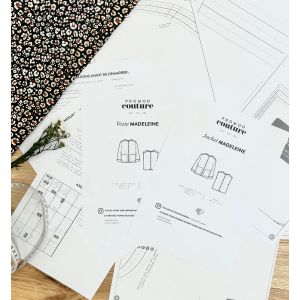 Patron pdf veste MADELEINE -