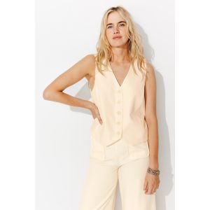 Veston uni boutonn&eacute; Femme - 42 - Taille 42