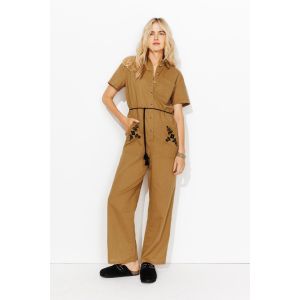 Combi-pantalon brodée Femme -
