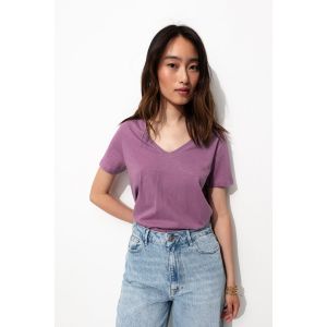 T-shirt col V Femme - XS - Taille XS
