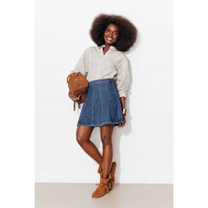 Jupe courte en jean Femme - 40 - Taille 40