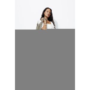 Robe mid brodée plumetis -