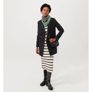 Manteau en laine GISELE court -