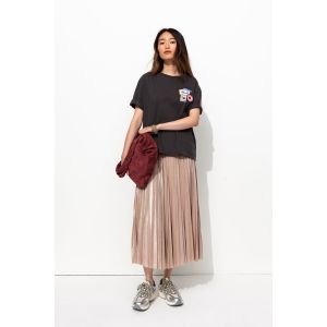 LUNA jupe plissée effet lamé - XS - Taille XS