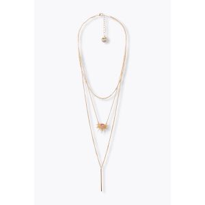 Collier 3 rangs fantaisie -