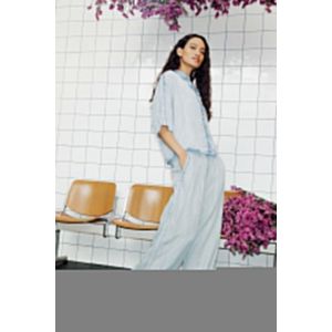 Pantalon large en lyocell - 38 - Taille 38