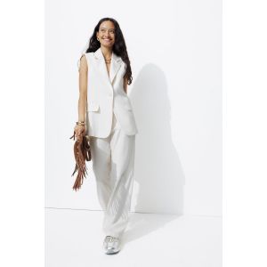 Pantalon large taille haute - 38 - Taille 38