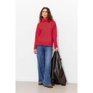 Pull col roul&eacute; Femme -