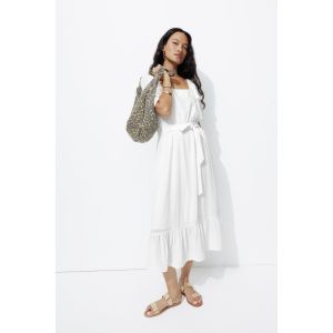 Robe mid brodée plumetis - 36 - Taille 36