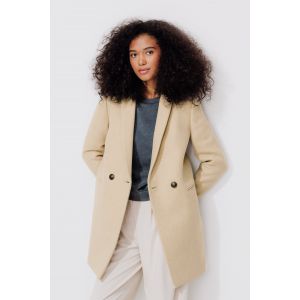 GISELE Manteau en laine Femme - 44 - Taille 44