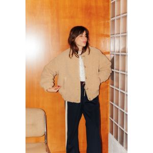 Blouson en moumoute Femme - XL - Taille XL