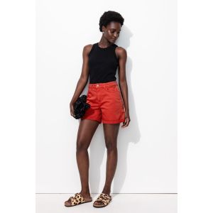 Short en toile unie Femme -