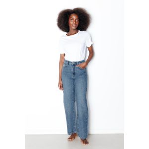 BASILE jean droit taille haute - 38 - Taille 38