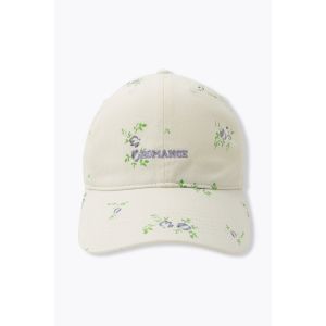 Casquette &agrave; fleurs Femme - Unique - Taille Unique