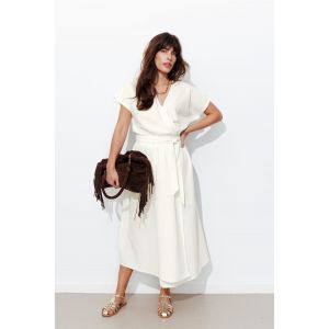 Robe portefeuille unie Femme - 34 - Taille 34