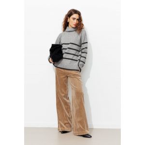 Pull col roulé marin Femme - L - Taille L