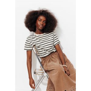 T-shirt marini&egrave;re Femme - M - Taille M