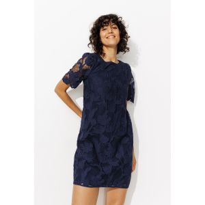 Robe courte en guipure Femme - 44 - Taille 44