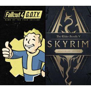 The Elder Scrolls V: Skyrim Anniversary Edition + Fallout 4 G.O.T.Y. PS4 Account