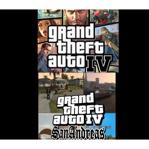 Grand Theft Auto IV Complete Edition + Grand Theft Auto: San Andreas Steam Gift